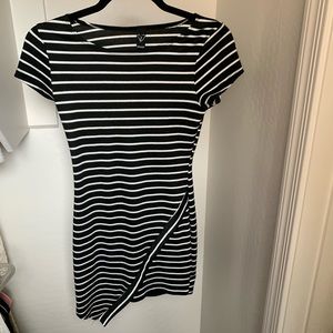 Windsor stripped body con dress